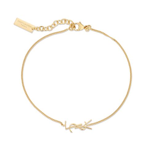 ysl gold bracelet